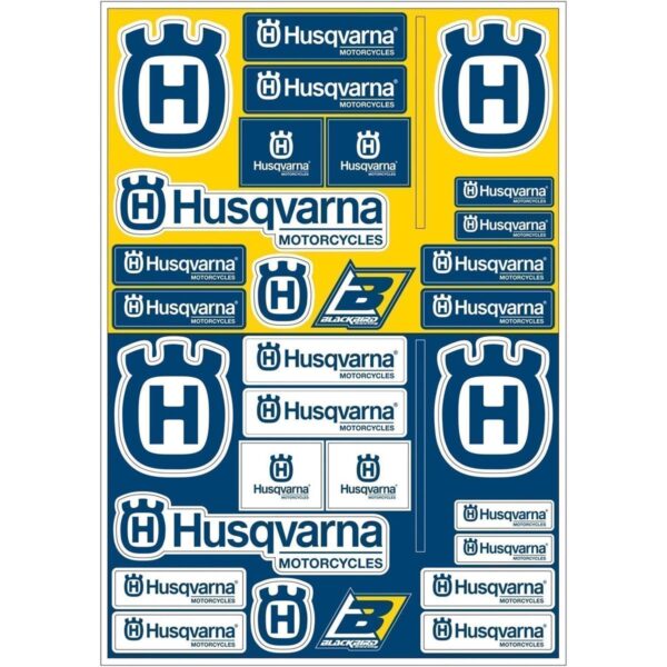 Uni Aufkleberkit für HUSQVARNA