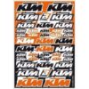 Uni Aufkleberkit für KTM