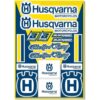 Uni Aufkleberkit für HUSQVARNA