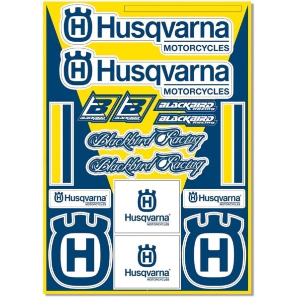 Uni Aufkleberkit für HUSQVARNA