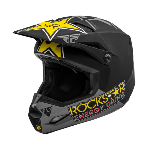 Motocross Helm Kinetic Rockstar ECE
