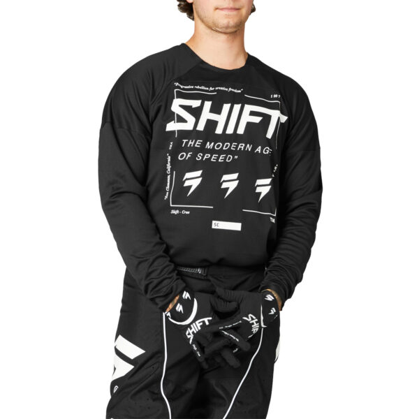 Motocross Jersey White Label Bliss