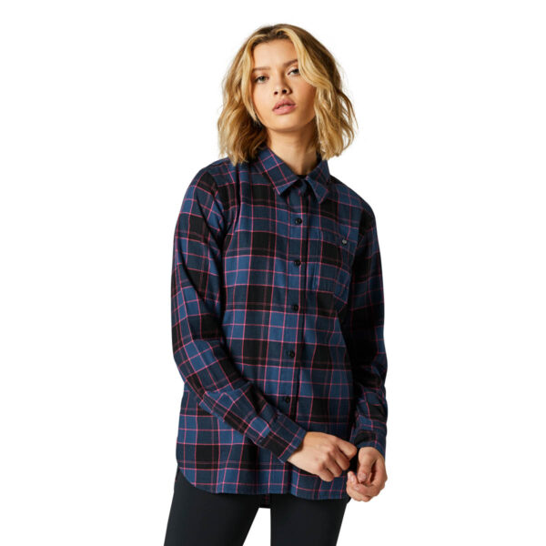 Hemd Langarm Damen Pines Flannel