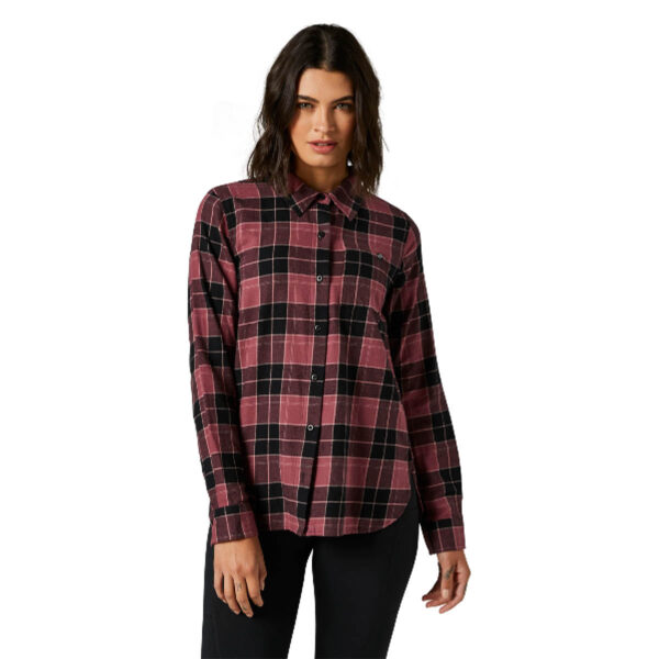 Hemd Langarm Damen Pines Flannel