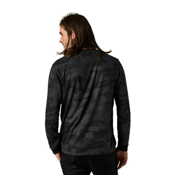 Langarmshirt Clean Up Camo Tech
