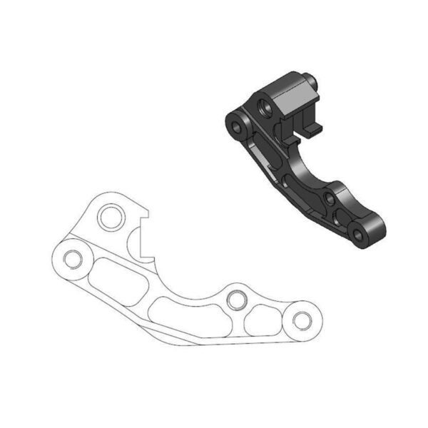 MOTO-MASTER OS Adapter für KAWASAKI, SUZUKI, YAMAHA