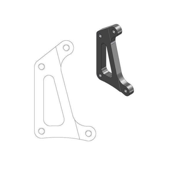 MOTO-MASTER Adapter SMR für HONDA
