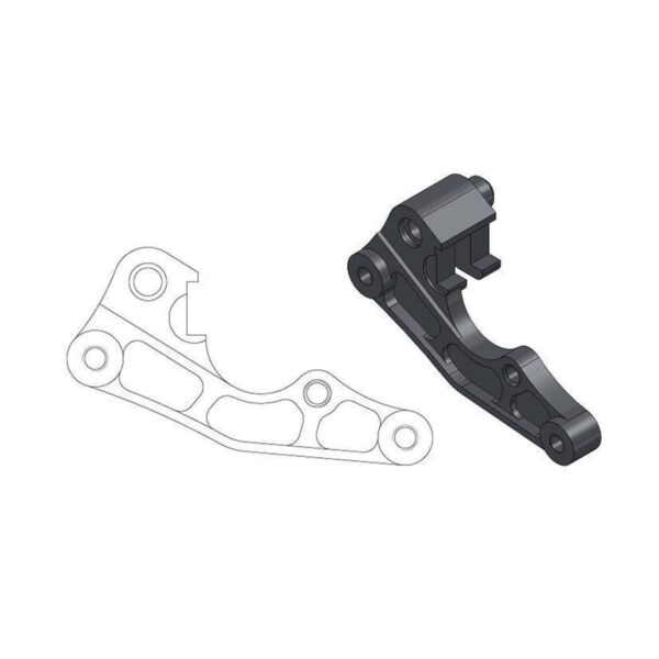 MOTO-MASTER Oversize Adapter für KAWASAKI, SUZUKI