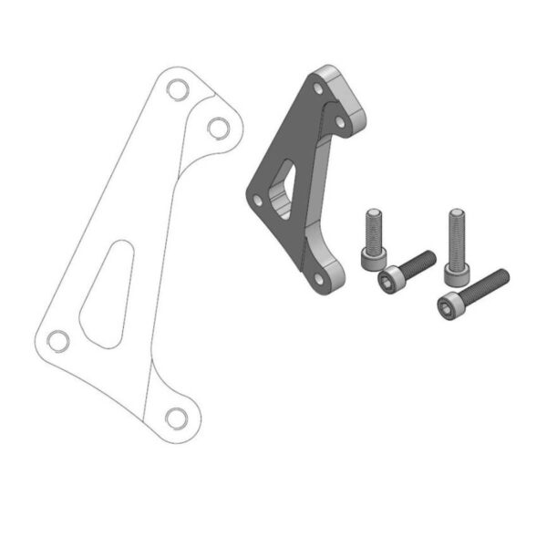 MOTO-MASTER Adapter SMR für KAWASAKI, SUZUKI