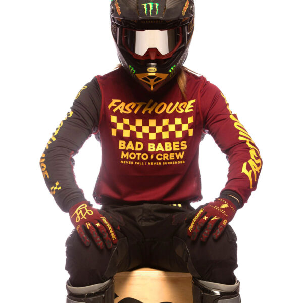 Motocross Jersey Damen Grindhouse Golden