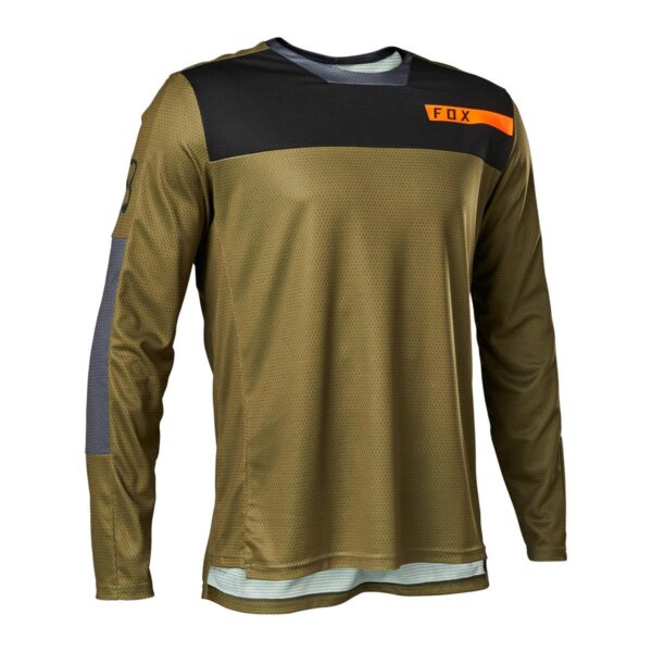 MTB Jersey Langarm Defend Moth