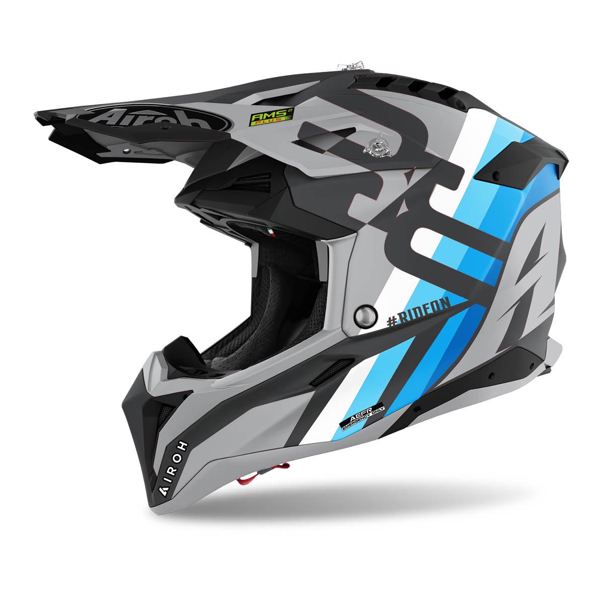 Motocross Helm Aviator 3 Rainbow