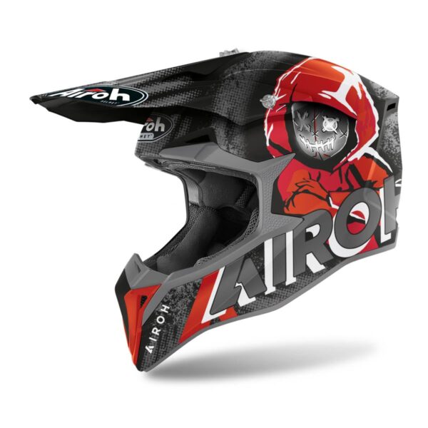 Motocross Helm Wraap Alien