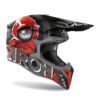 Motocross Helm Wraap Alien