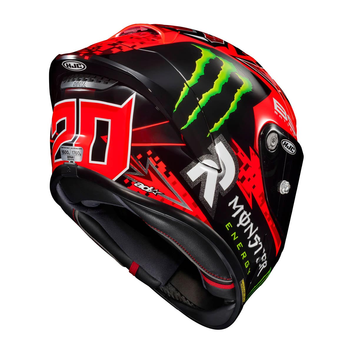 Racing Monster Energy Aufkleber Helm Fahrrad Logo Aufkleber für