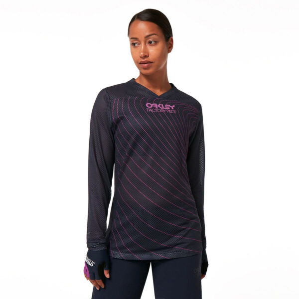 MTB Jersey Langarm Damen Factory Pilot RC