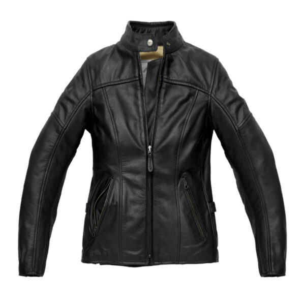 Damen Lederjacke Rock