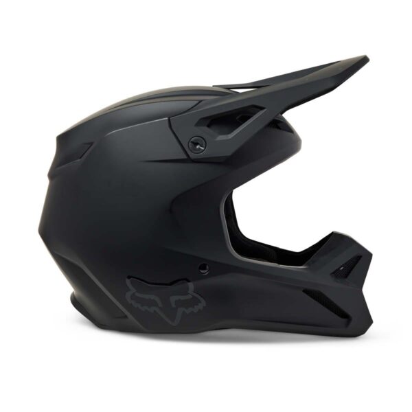 Motocross Helm Jugend V1 Matte Black MIPS ECE