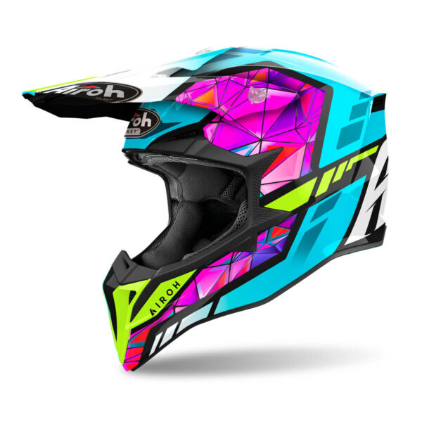 Motocross Helm Wraaap Diamond