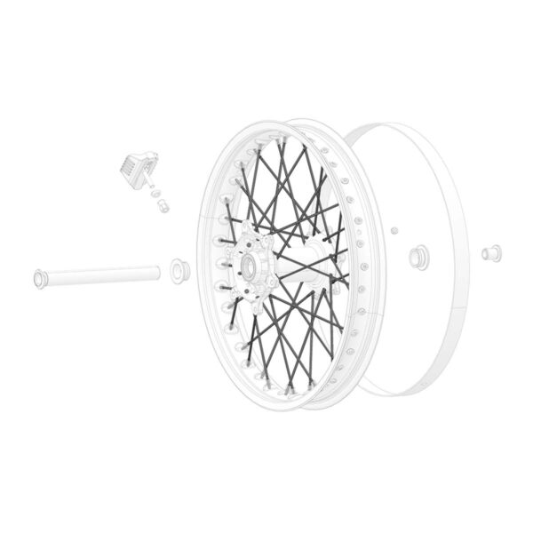 VARG Hinterrad Speichen 18''