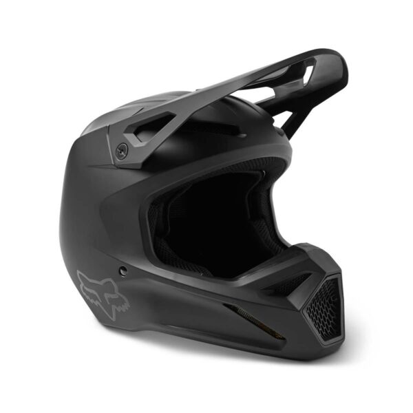 Motocross Helm Jugend V1 Matte Black MIPS ECE