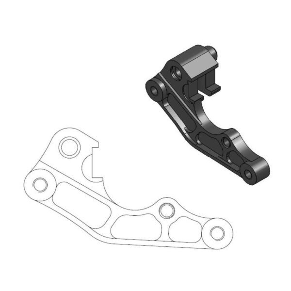 MOTO-MASTER Adapter Oversize für YAMAHA