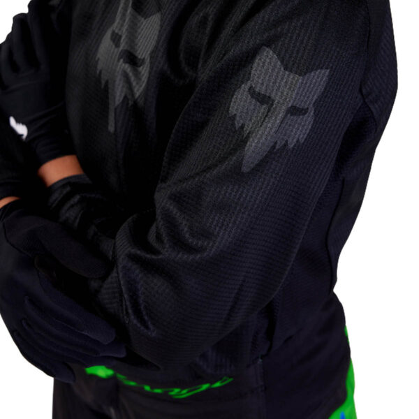 Motocross Jersey Jugend Blackout