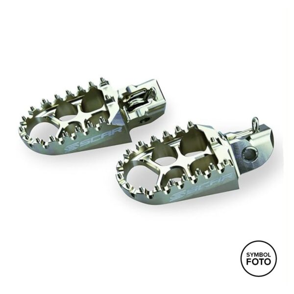 SCAR Fußrasten EVO für FANTIC,  YAMAHA