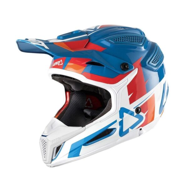 HELM GPX 5.5 COMP V10 BLU WHT