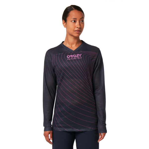 MTB Jersey Langarm Damen Factory Pilot RC