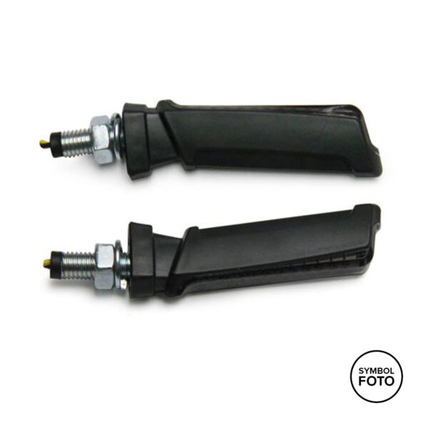 LED Blinker "E'" APOLLO schwarz