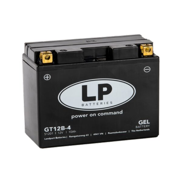 LP Batterie GT12B-4 Gel-Type