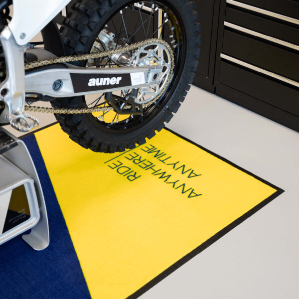Motorradteppich