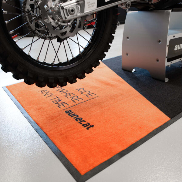 Motorradteppich