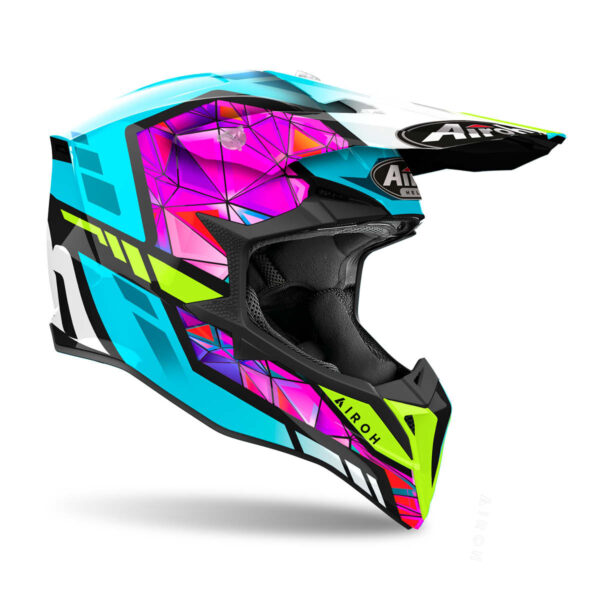 Motocross Helm Wraaap Diamond