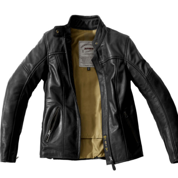 Damen Lederjacke Rock
