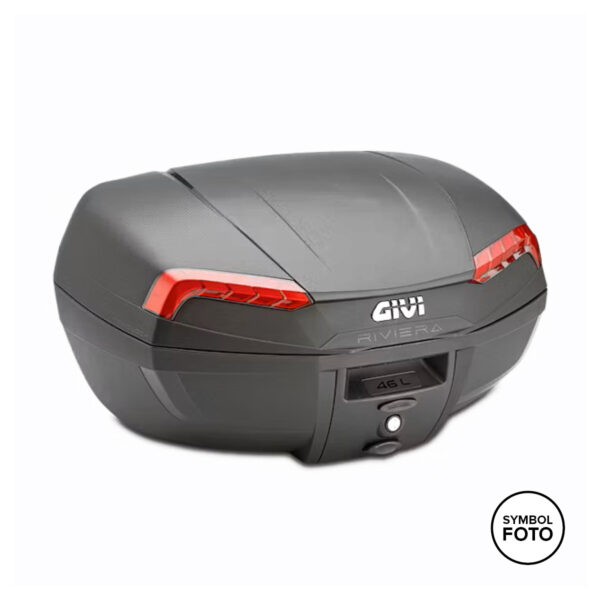 Topcase E46N Riviera Monolock mit Platte