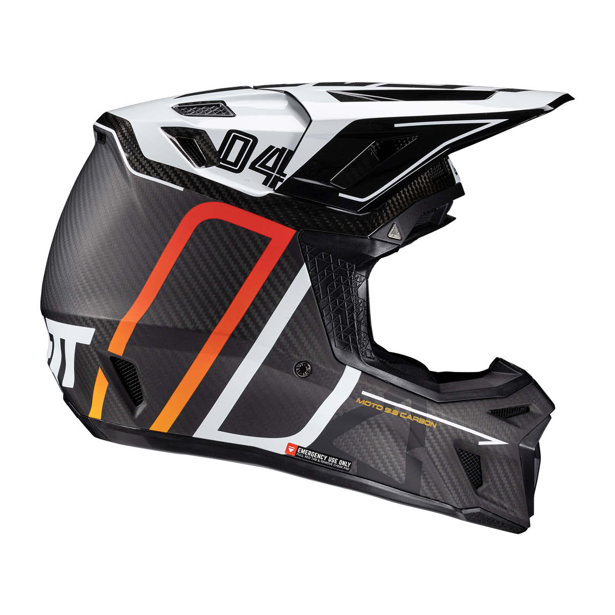 Motocross Helm Moto 9.5 Carbon V25