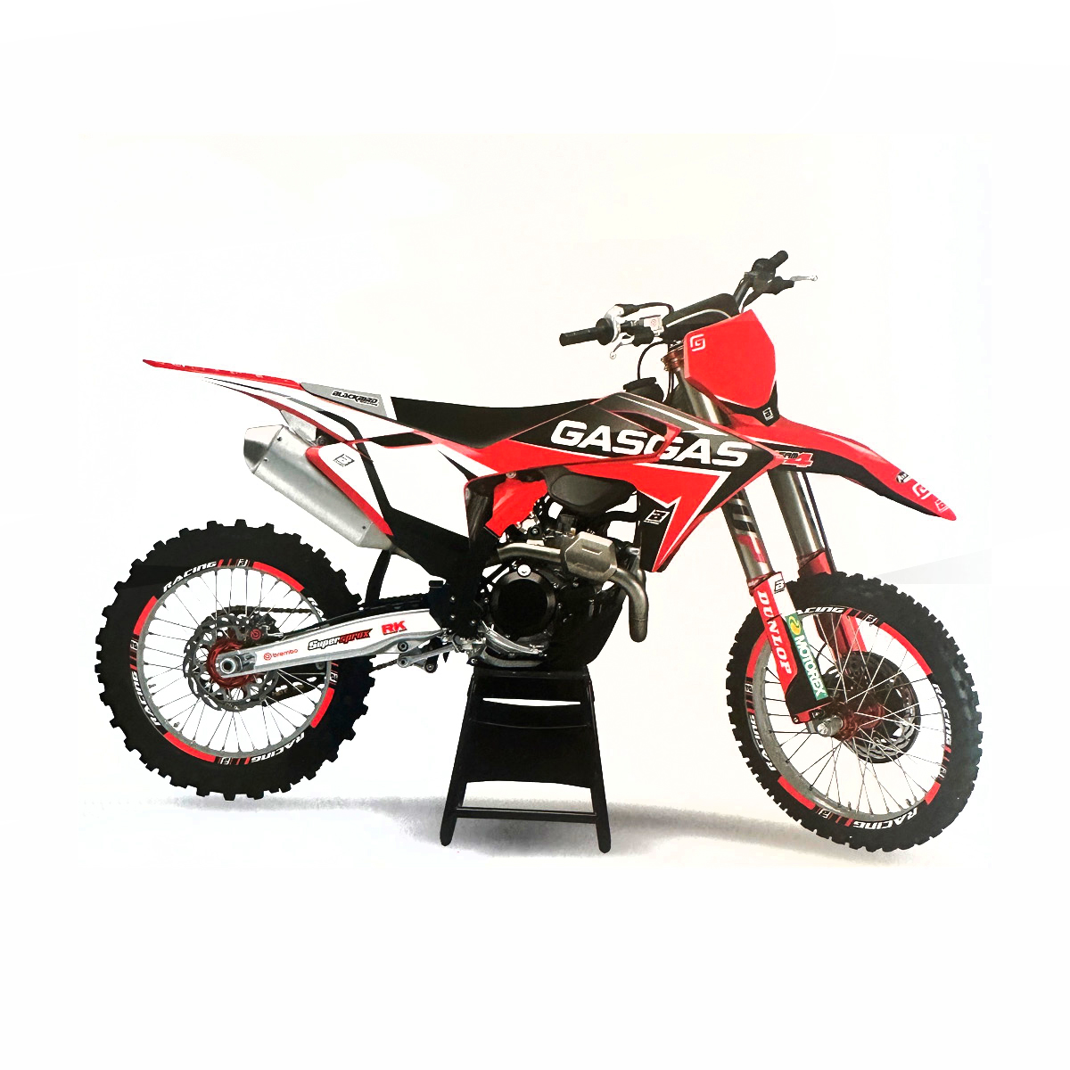 Dekorbogen DREAM GRAPHICS 4 für GASGAS