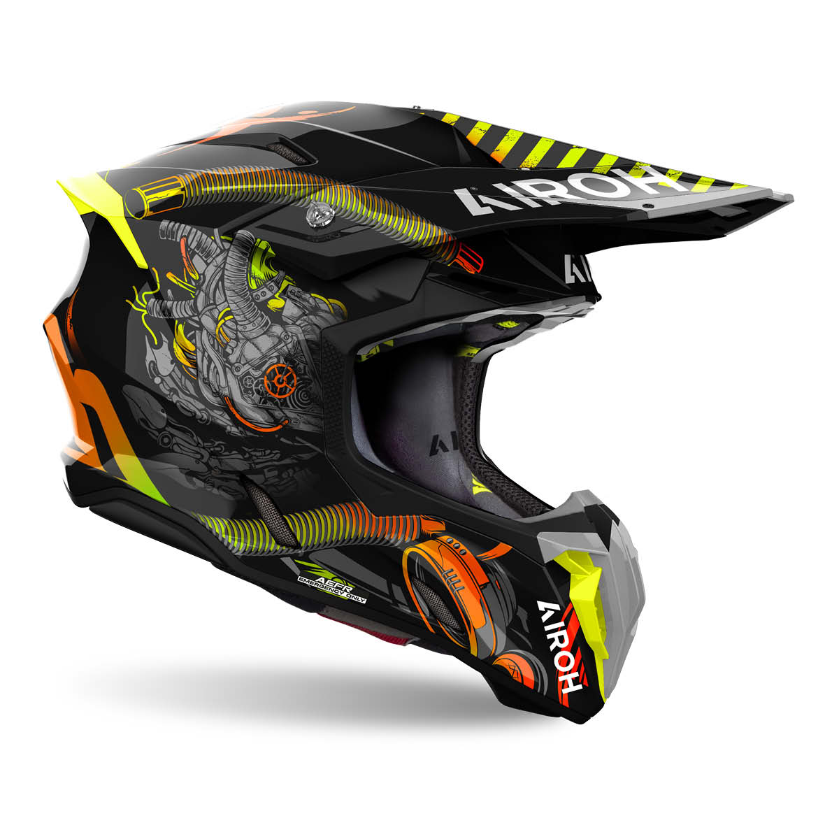Motocross Helm Twist 3 Toxic