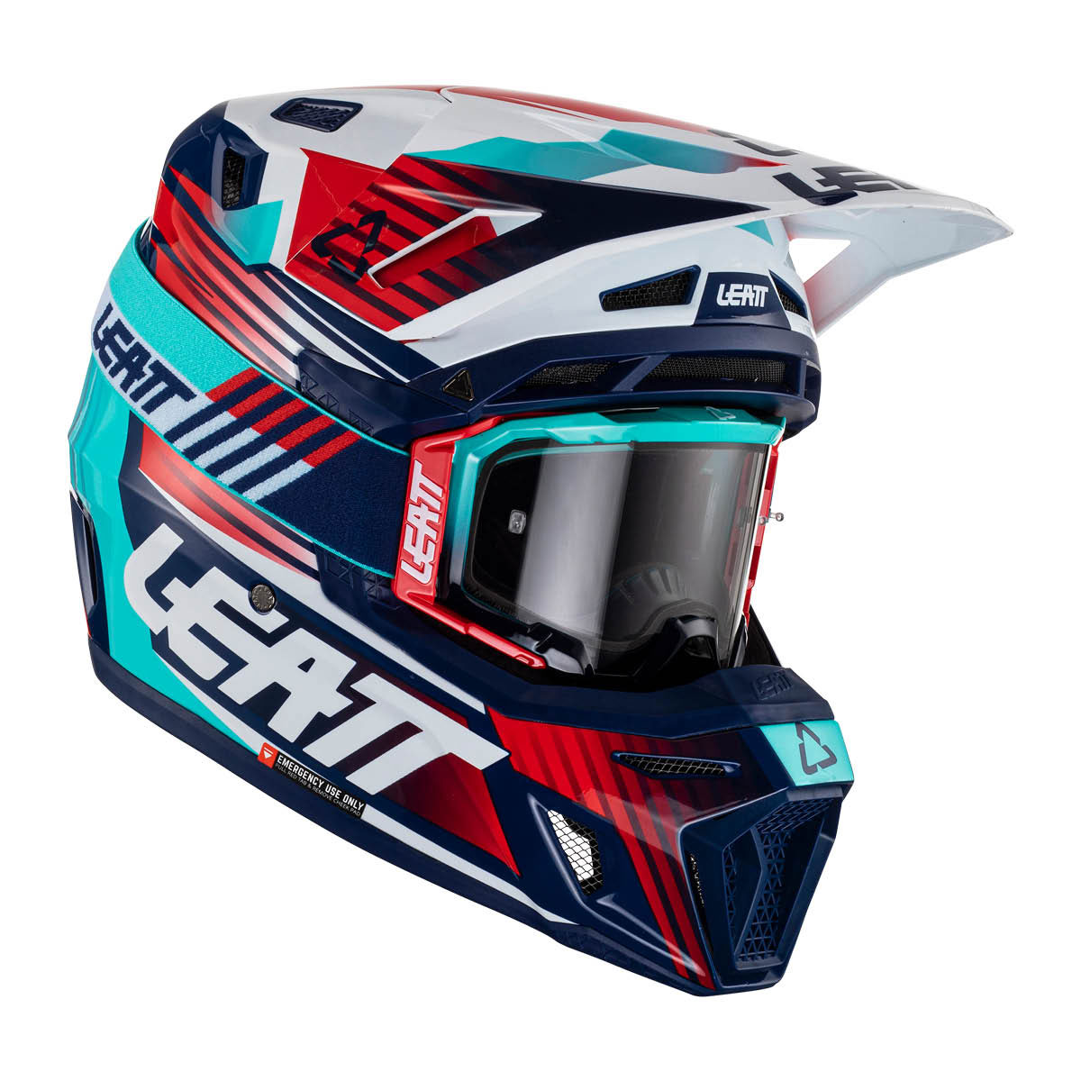 Motocross Helm Moto 8.5 V23 inkl. Brille