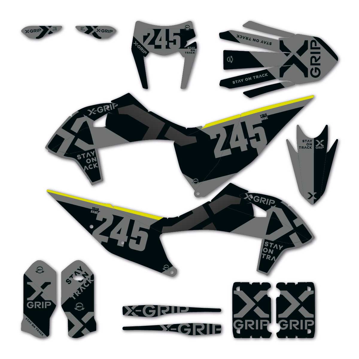 Dekorbogen #20 für KTM