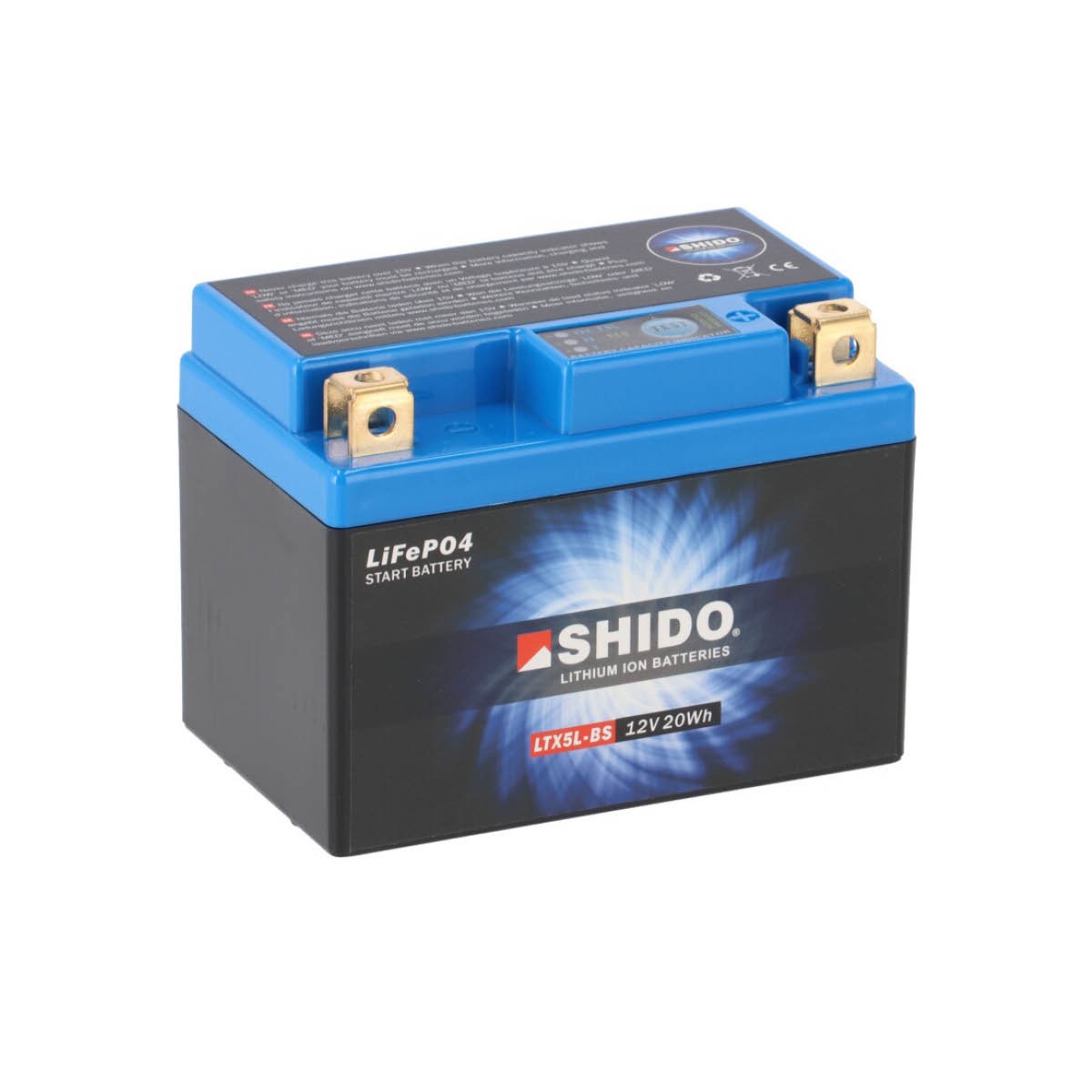 Batterie LTX5L-BS, Lithium Ionen