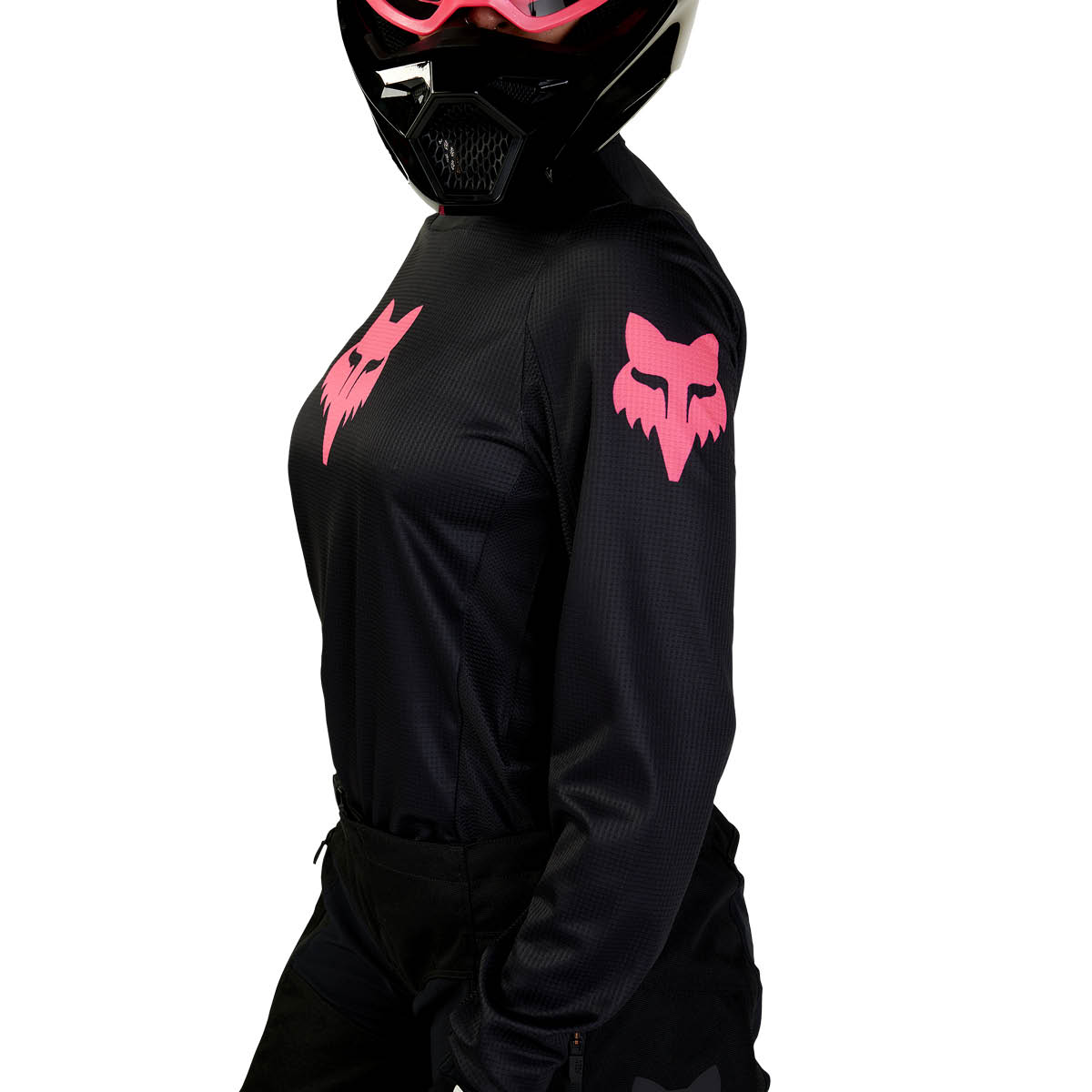 Motocross Jersey Damen Blackout