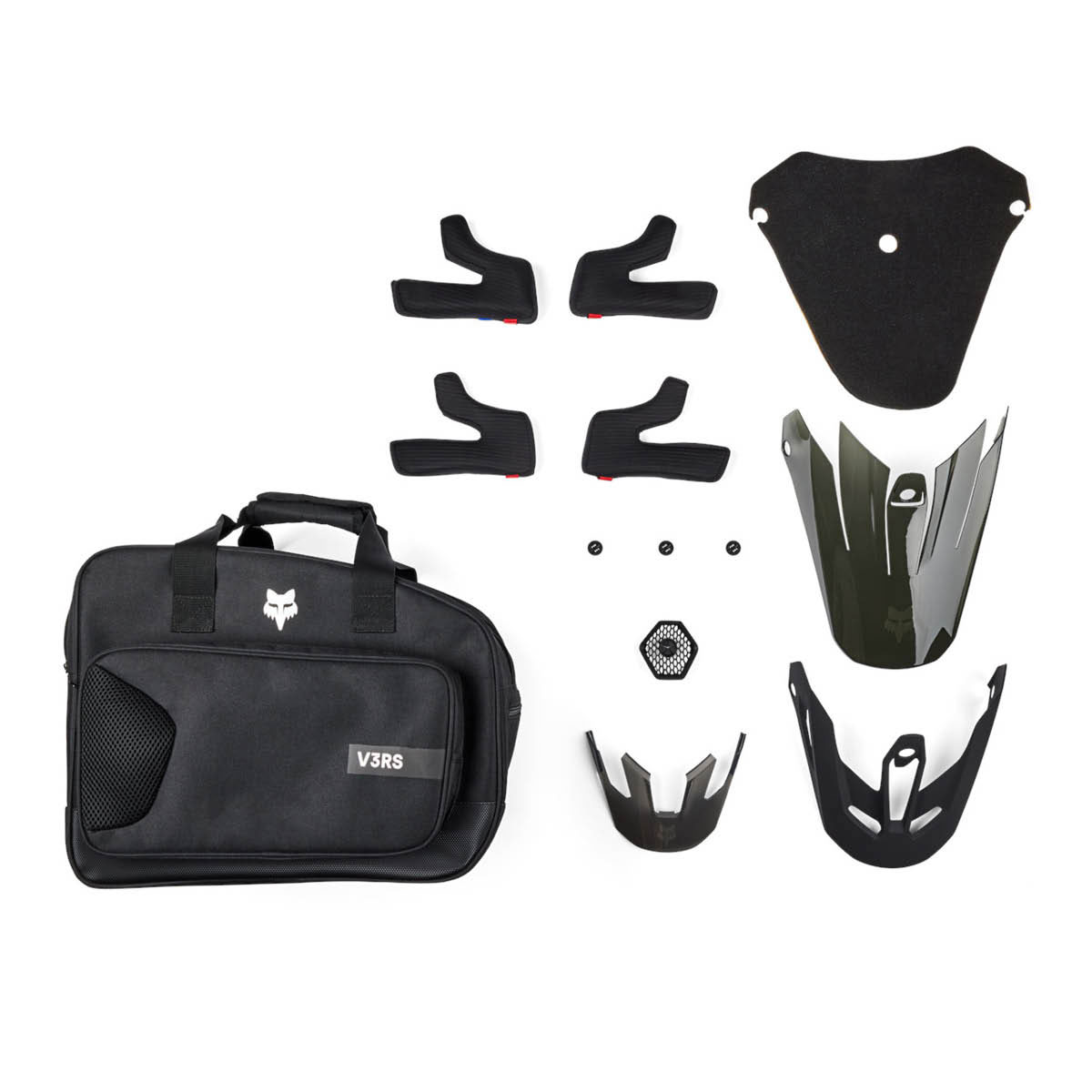 Motocross Helm V3 RS Carbon Solid MIPS ECE22.06