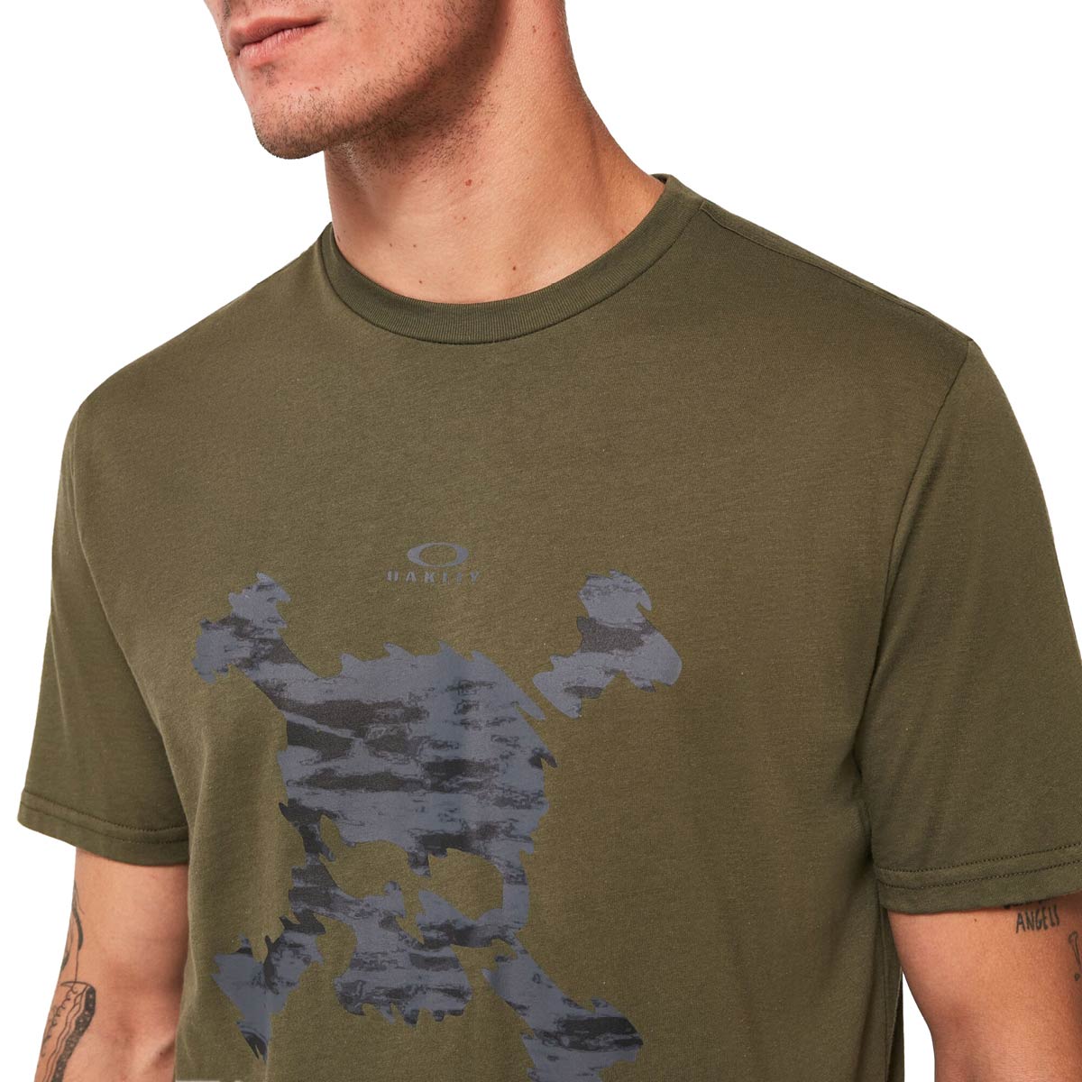 T-Shirt Camo Skull