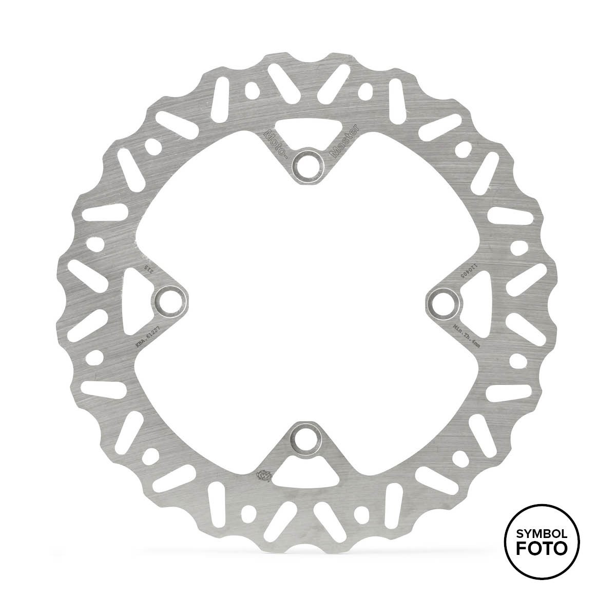 MOTO-MASTER Nitro Bremsscheibe für KAWASAKI