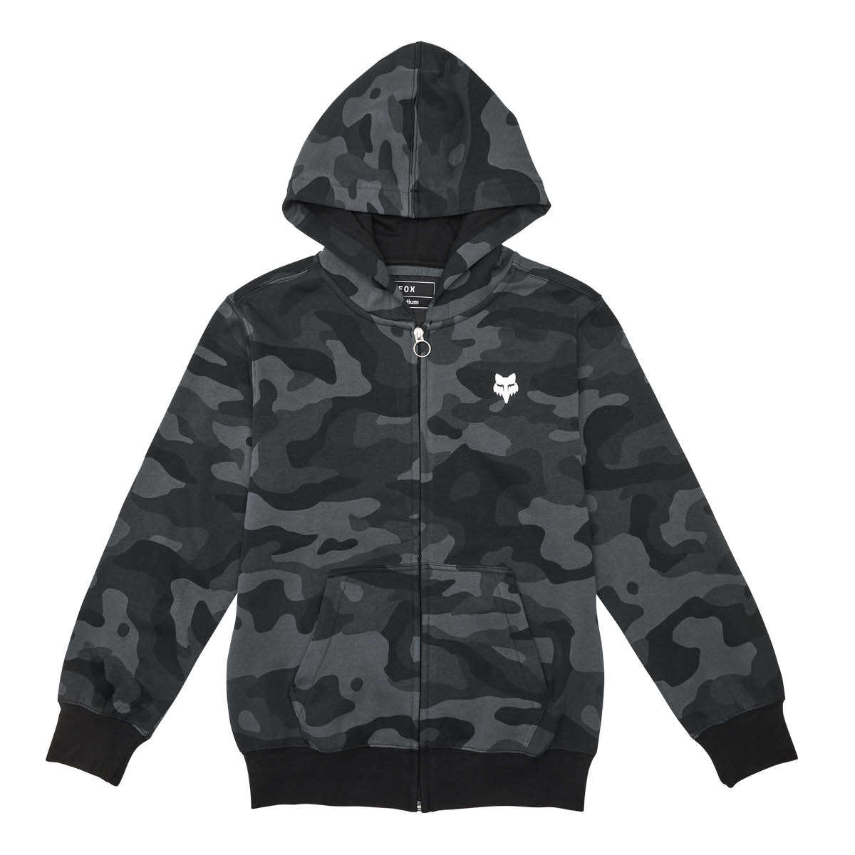 Zip Hoodie Jugend Fox Head Camo