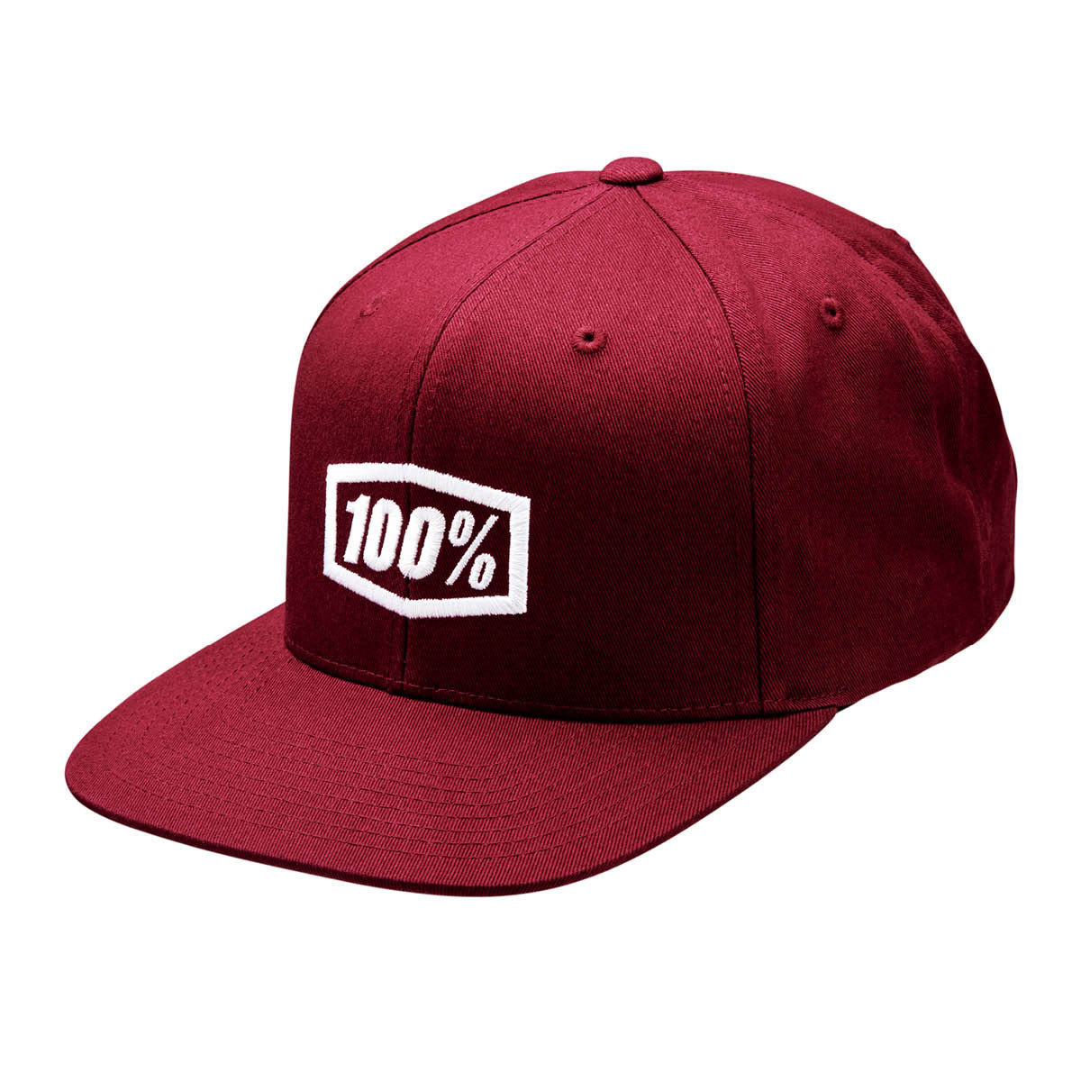Snapback Cap Icon Burgundy