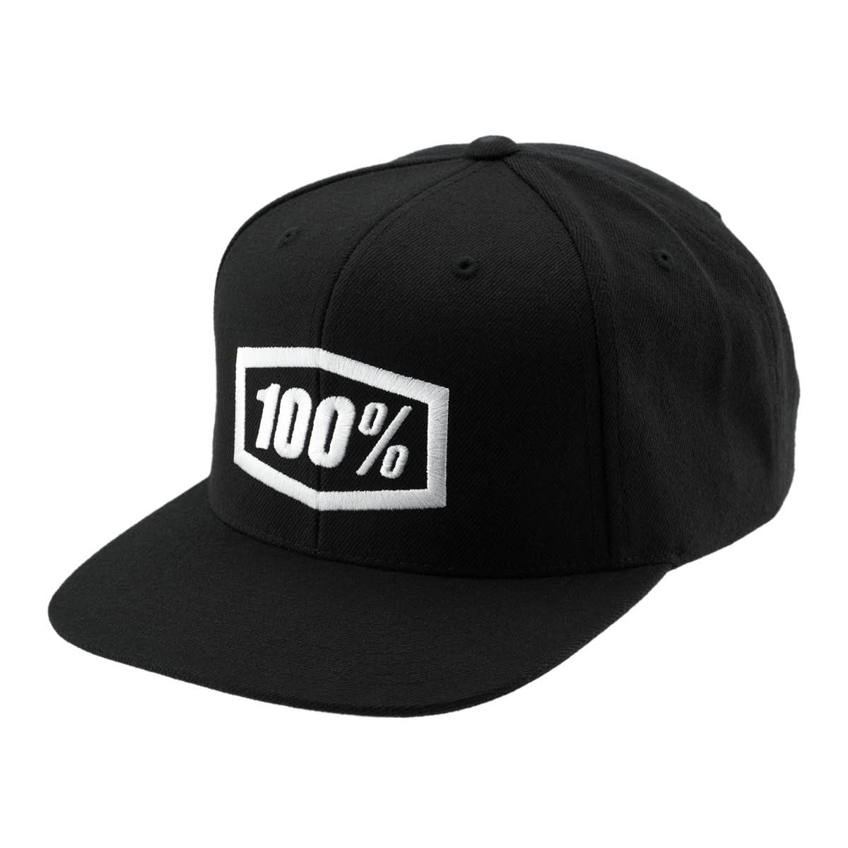 Snapback Cap Icon Black